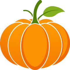 pumpkin isolated on white background