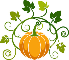 vector illustration of pumpkin