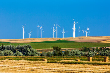 Campo eólico en Idaho.