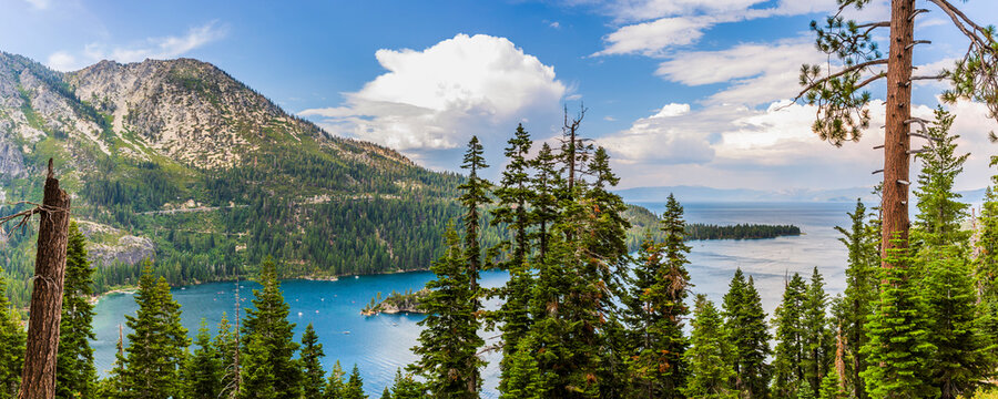 Parque estatal de Emerald Bay, lago Tahoe, California