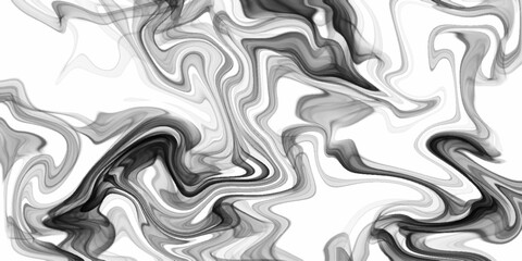 abstract black and silver marble background. White Marble ink texture acrylic painted waves texture. Black Acrylic Pour Color Liquid marble abstract surfaces Design. 