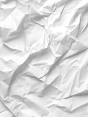 Obraz premium PNG White paper texture background crumpled wrinkled.