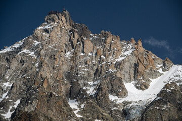 Aiguilles Midi The Mont Blanc