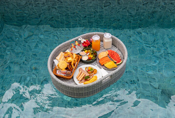 Breakfast in the Pool