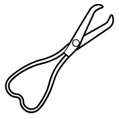 Medical Clamp Outline Icon