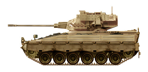 M48 Marder (IFV concept based on the M48 tank, with a 40mm gun and hull from the Marder 1) © Tikros