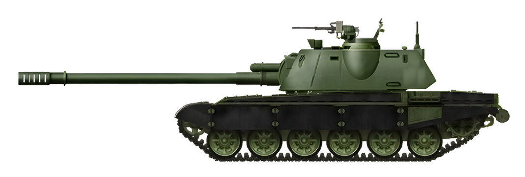 A 152mm self-propelled gun variant based on the T-72 tank, with a turret from the 2S3 self-propelled gun and a gun from the 2S5 self-propelled gun