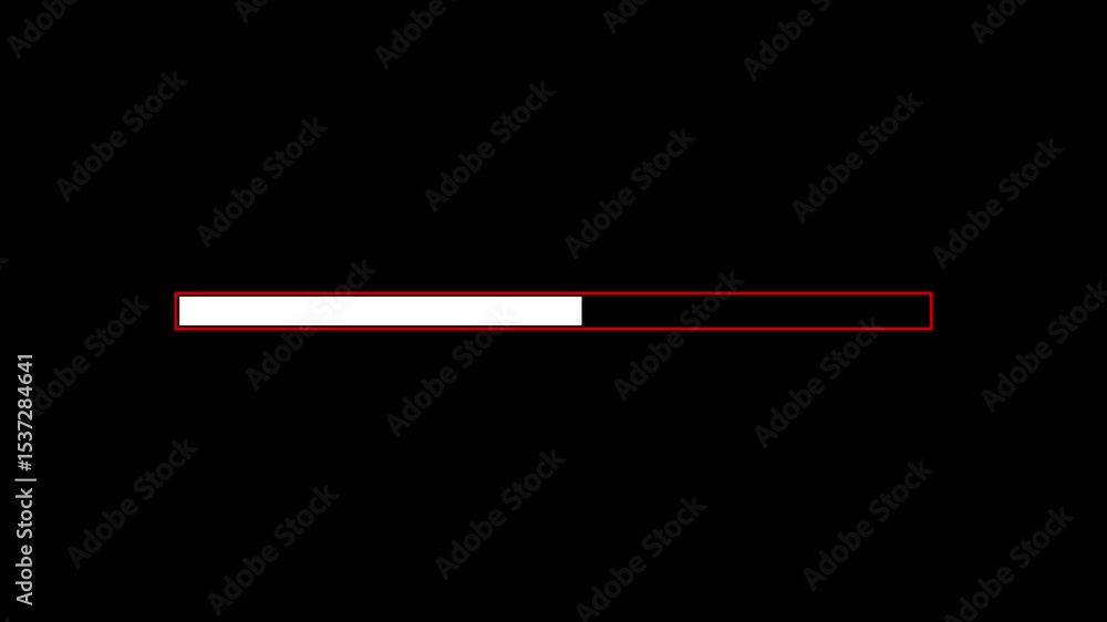Aufkleber loading ,uploading,update animation on solid background. futuristic updating progress bar