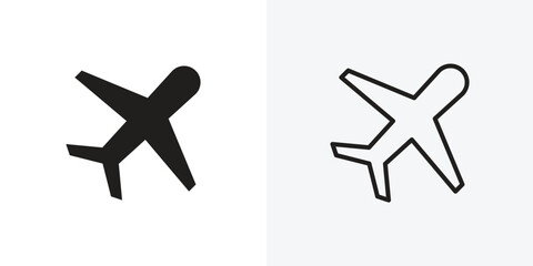 Fototapeta premium Plane icon