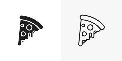 Pizza slice icon