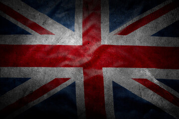 Fototapeta premium Grunge UK flag