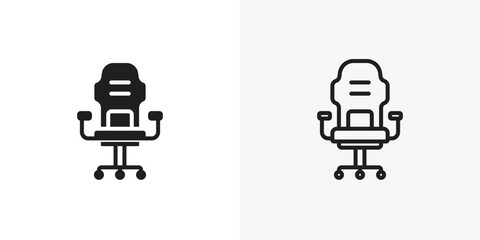 Gaming chair icon