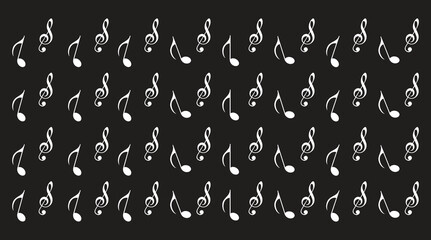 Music Notes and Symbols Set - Stock Vector Illustration