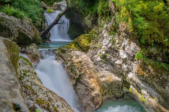 Wasserfall Slowenien