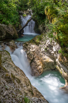 Wasserfall Slowenien