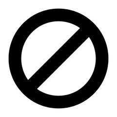 Banned Vector Icon