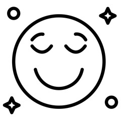 pleasure icon Thin line vector design