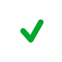 Green tick icon