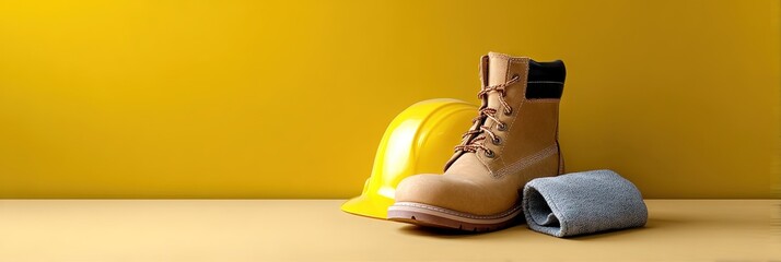 photo of labor day, isolated on solid background, copy space -