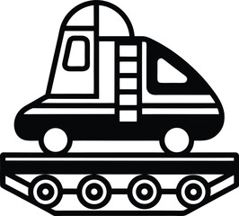 vector illustration of a truck