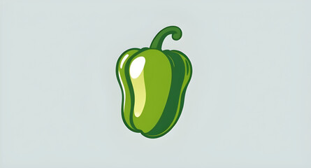 Bell pepper icon, Bell pepper vector, Bell pepper illustration, Red bell pepper, Green bell pepper, Yellow bell pepper, Fresh bell pepper, Whole bell pepper, Sliced bell pepper, Capsicum icon, Sweet p