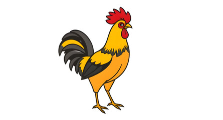 Rooster icon, Rooster vector, Rooster illustration, Colorful rooster, Farm bird, Rooster silhouette, Rooster outline, Rooster clipart, Crowing rooster, Rooster on fence, Rooster head, Chicken rooster,