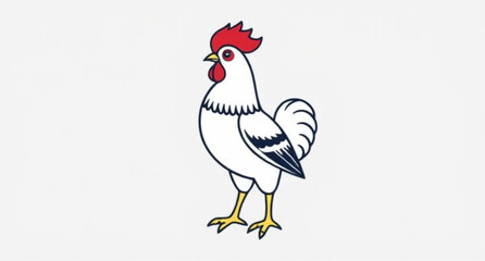 Rooster icon, Rooster vector, Rooster illustration, Colorful rooster, Farm bird, Rooster silhouette, Rooster outline, Rooster clipart, Crowing rooster, Rooster on fence, Rooster head, Chicken rooster,