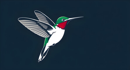 Hummingbird icon, Hummingbird vector, Small bird icon, Flying bird, Colorful hummingbird, Bird near flower, Nectar bird, Hovering bird, Hummingbird silhouette, Hummingbird outline, Tiny bird illustrat