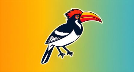 Toucan icon, Toucan vector, Tropical bird, Exotic bird icon, Colorful toucan, Bird with big beak, Jungle bird, Rainforest bird, Toucan silhouette, Toucan outline, Cartoon toucan, Cute toucan icon, Tou