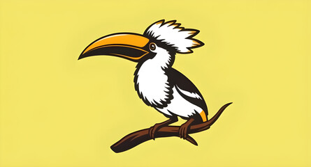 Toucan icon, Toucan vector, Tropical bird, Exotic bird icon, Colorful toucan, Bird with big beak, Jungle bird, Rainforest bird, Toucan silhouette, Toucan outline, Cartoon toucan, Cute toucan icon, Tou