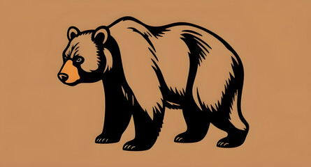 Bear icon, Bear vector, Wild animal icon, Forest animal icon, Grizzly bear icon, Polar bear icon, Brown bear icon, Cute bear icon, Cartoon bear, Bear silhouette, Bear outline, Bear face icon, Teddy be