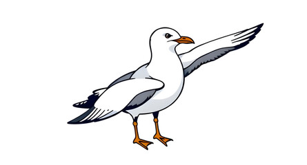 Seagull icon, Seagull vector, Bird icon, Sea bird icon, Flying seagull, Coastal bird, Ocean bird, Beach bird icon, Seagull silhouette, Seagull outline, Flat seagull icon, Minimal seagull icon, Seagull