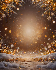 Christmas backdrop for  product placement or background designs. 