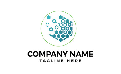 Fototapeta premium Honey and Comb logo design