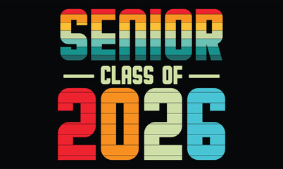 senior class of 2026 t shirt design