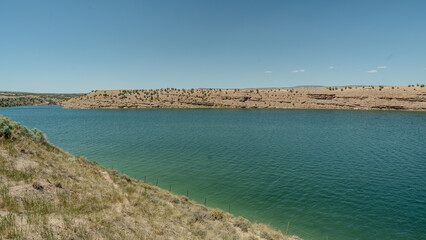 Scenic Strawberry Reservoir Landscape