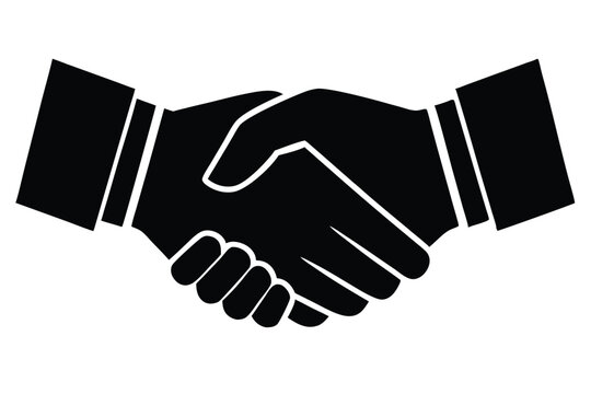 handshake vector illustration