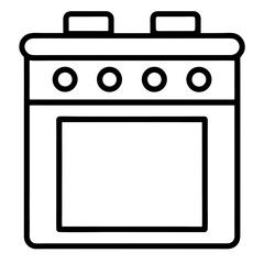 Fototapeta premium vector illustration of a modern kitchen