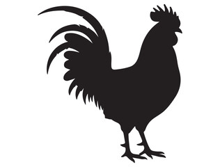 ROOSTER SILHOUETTE