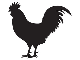 ROOSTER SILHOUETTE