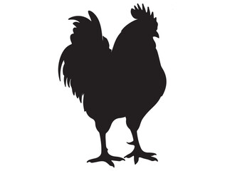 ROOSTER SILHOUETTE