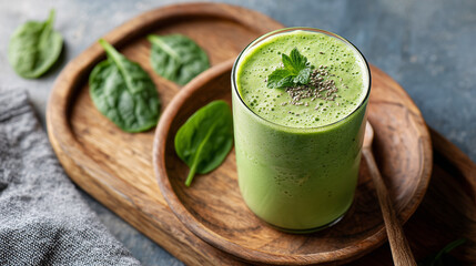 Avocado Spinach Smoothie Recipe for Morning Energy