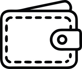 Wallet Icon for Finance and Payment
