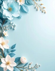 Obraz premium blue background