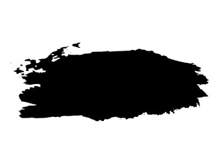 grunge brush vector assets in black and white color