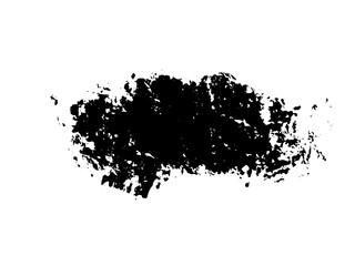 grunge brush vector assets in black and white color