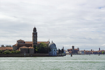 San Michele cemetery in Venice, Italy           