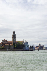 San Michele cemetery in Venice, Italy           