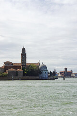 San Michele cemetery in Venice, Italy           