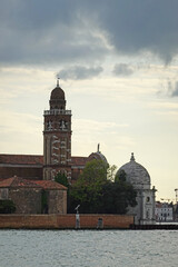 San Michele cemetery in Venice, Italy           